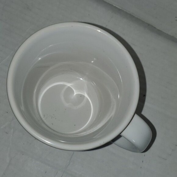 FIESTAWARE FIESTA CERAMIC WHITE TAPERED MUG CUP DANCING LADY 15 FL OZ - Picture 6 of 14